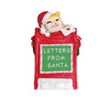 Christmas Village Accessories Ornaments Resin Christmas Village Sets Decoration For Xmas Festival Holiday (Cat Read Letter)