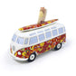 Brisa Vw Collection - Volkswagen Savings Bank Piggy Bank Money Coin Box With Surfboard In T1 Bus Samba Design (Classic Bus/Red)