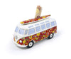 Brisa Vw Collection - Volkswagen Savings Bank Piggy Bank Money Coin Box With Surfboard In T1 Bus Samba Design (Classic Bus/Red)