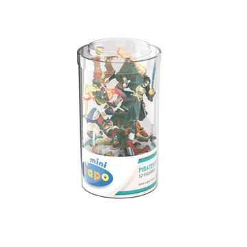 Papo Mini Tub'S Pirates And Corsairs Toy, 12 Pcs