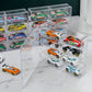 Hot 1/64 Scale Matchbox Wheels Toy Car Display Case Holds 32 Toy Cars Storage Organizer