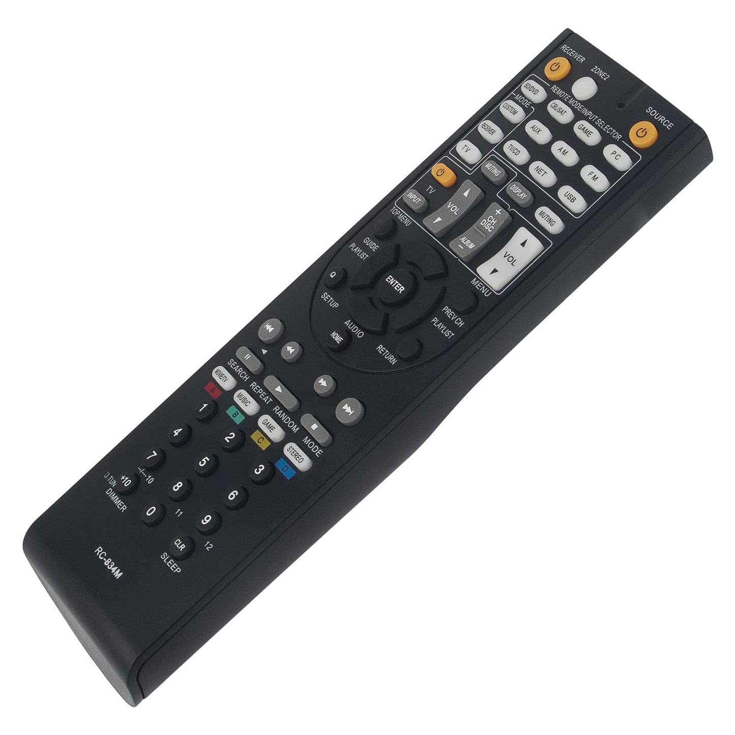 Beyution RC-834M Replace Remote Control Fit for Onkyo AV Receiver TX-NR515 TX-NR414 HT-RC440 HT-S6500 HT-S7500 HT-R791 HT-RC460