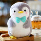 Ruzucoda Stuffed Penguin Plush Ocean Animals Toys Dolls Decorations Gifts For Kids Boys Girls 10 Inches (Blue)