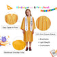 Newrara Kindergarten Graduation Cap And Gown Stole Package For Kids (Gold, 27)