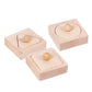 ATORSE Wooden Shape Peg Puzzle Shape Recognition Geometric Peg Shapes for Kids Gift