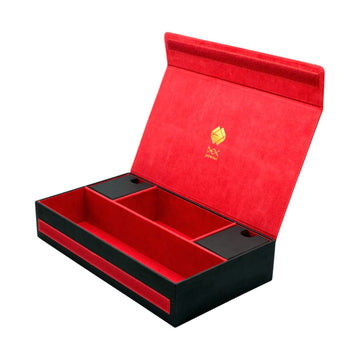 Dex Protection Card Binder 9 | Stores 360 Gaming Cards | Includes 20 Side Loading Card Pages | 9 Card Page Format |Band Closure | Smooth Matte Padded Finish | Velvet Lined Interior