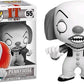 Funko- It Classic-Pennywise Exclusive (Black & White) Other License Figurine, Multi-Colour, 35158