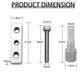 FLMLF Lama Tool Piston Stop Tool for Zenoah Chongyang TS Rovan 23CC 26CC 29CC 30.5CC 32CC 35CC 45CC 36CC Engine