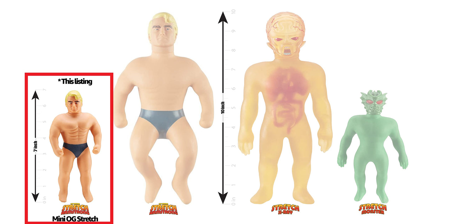 STRETCH ARMSTRONG Stretchable Action Figure Toy - Multi-color, 1 ct, Rubber, Model 06452