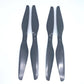 KingVal Replacement 2 Pairs Carbon Fiber 1555 Three-Hole Propeller Prop CW/CCW Compatible with RC Quadcopter Drone RC Aircraft