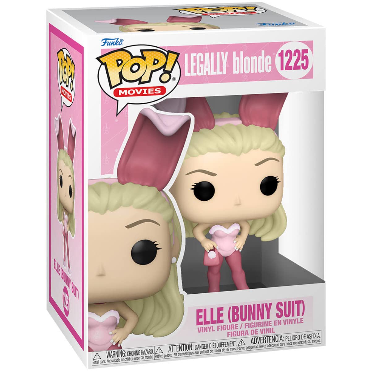 Funko Pop! Movies Elle as Bunny - Vinyl Collectible Figure, Multicolor, Standard Size, Model 46777