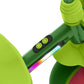 Jetson Cocomelon Light-Up Trike, Front And Rear Baskets, Multi-Colored Led Lights, Seatbelt And Bell, Green, Ages 2-4, Medium