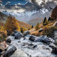 Heye Mountain Stream Puzzles (1000-Piece, Multi-Colour), 70 X 50 X 2 Centimetres