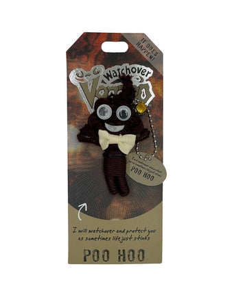 Watchover Voodoo 3-Inch Poo Hoo Keychain - Handcrafted Gift To Bring Good Luck And Positivity Everywhere You Go