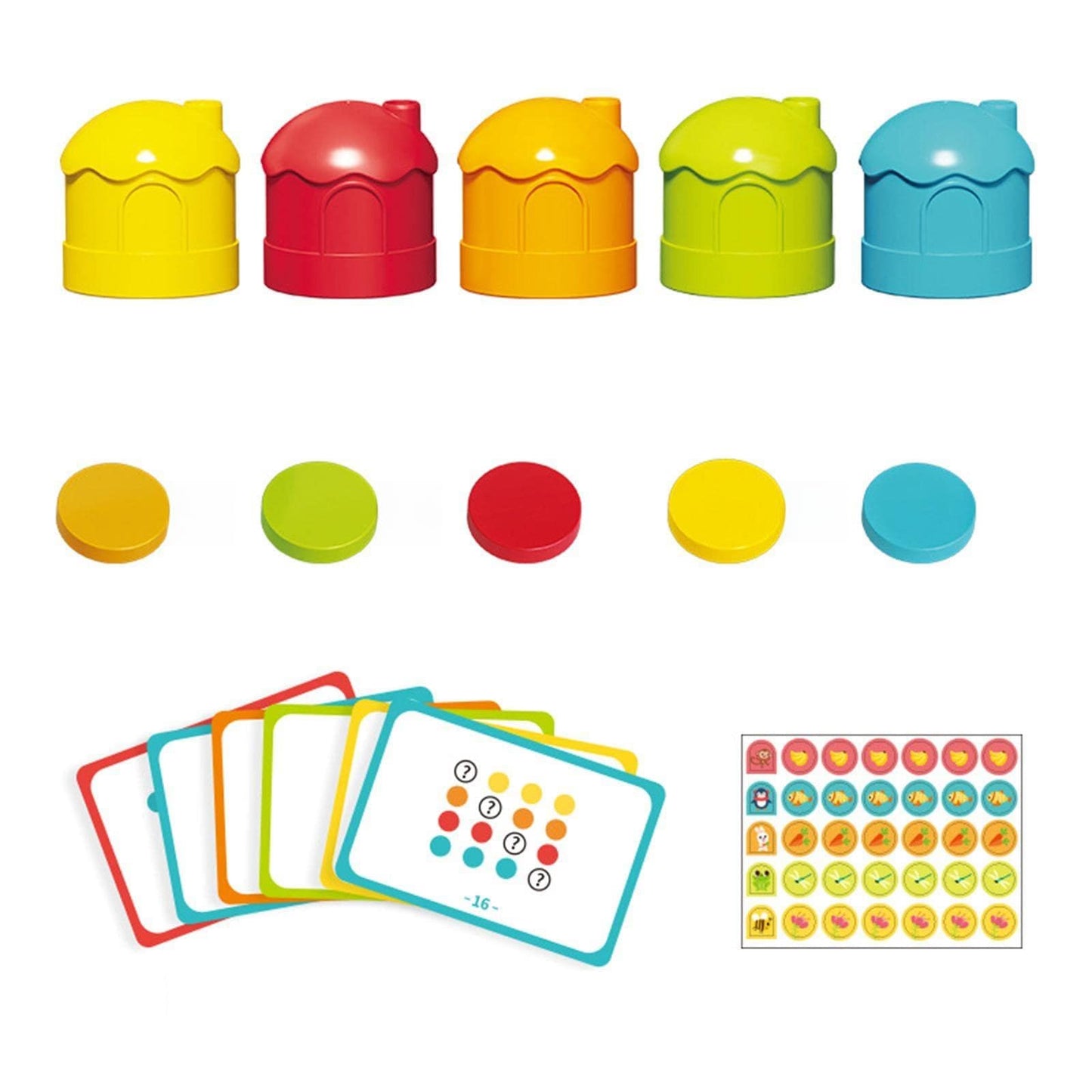 Trendivibe Sorting Cup Fine Motor Skill Toys Cognitive For Activities Family Girls Boys| Baby Learning Toy | Infant Activity Toy
