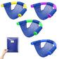 The Dreidel Company Pool Noodle Mesh Chair For Floating Pool Noodle, Only Swimming Net Lounge Chair Seat, Great For Water Relaxation (4-Pack)
