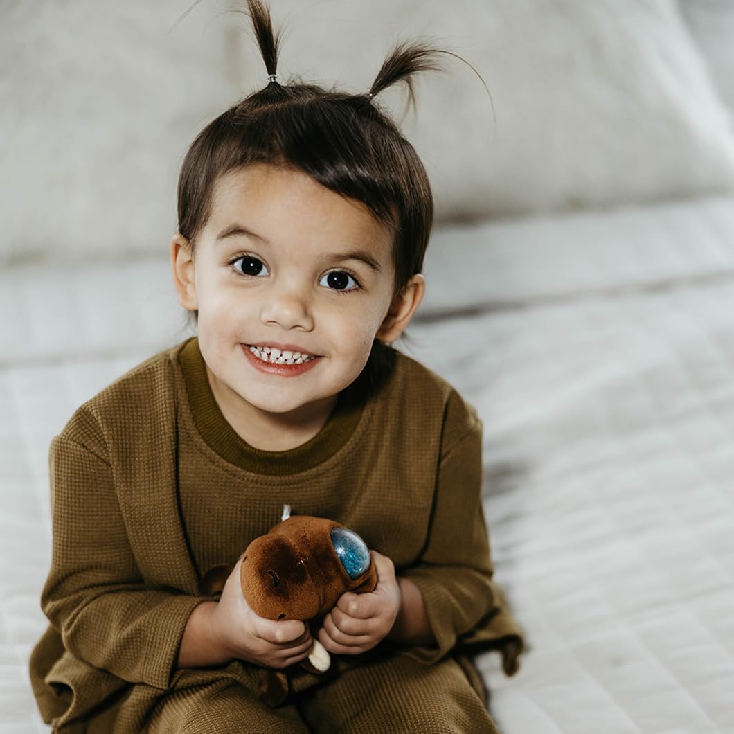 The Petting Zoo Moose Stuffed Animal Plushie, Gifts For Kids, Squishiez Wildlife Animal Squeeze Toy, Moose Plush Toy, 3 Inches