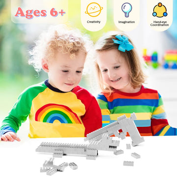Unirolic Classic Building Bricks, 100 Piece 2X4 Building Blocks Stem Creative Building Toys Compatible With All Major Brands, Moc Building Bricks Diy Play Set For Kids(Light Grey)