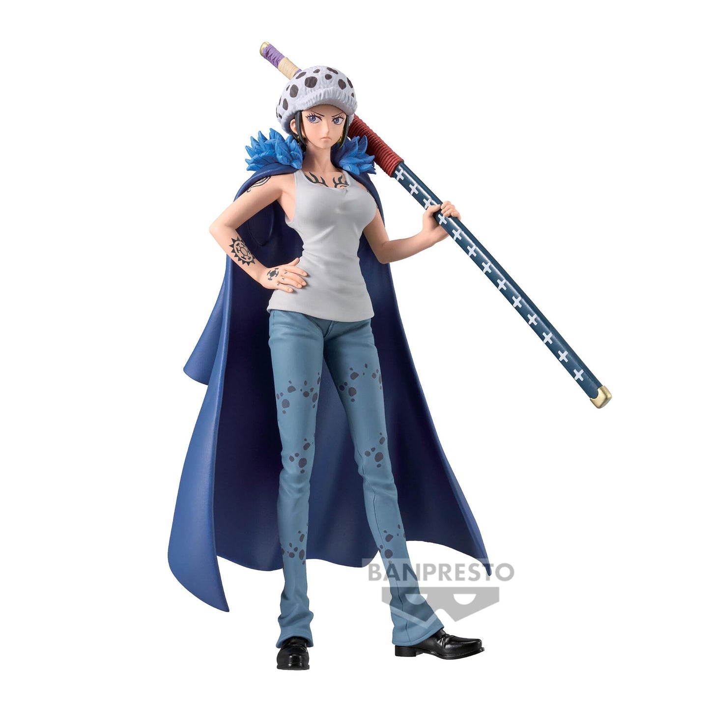 Banpresto One Piece Trafalgar Law Change Ver. DXF Extra Figure - PVC, BPR89116, Grandline Series