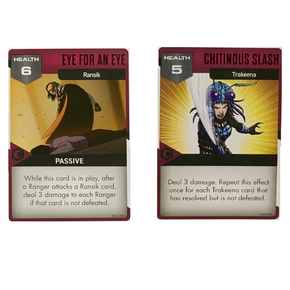 Renegade Games Studios Power Rangers Heroes Of The Grid: Villain Pack #5 Terror Through Time Expansion - Rpg Boardgame,Renegade