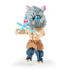 MACTANO Anime Demon Figure Micro Mini Building Set Slayer Hashibira Inosuke Building Block Toy for mature-themed-1123pcs