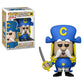 Funko POP! AD Icon: Quaker Oats - Captain Crunch with decorative replica blade  Multicolor