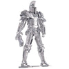 Piececool 3D Metal Puzzles For Adults Diy Mecha Model Kits Building Blocks, Black Knight 3D Figure Model Kit Brain Teaser Puzzle Fidget Toys Hobbies For Men, Great Birthday Gifts -125 Pcs