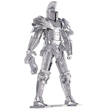 Piececool 3D Metal Puzzles For Adults Diy Mecha Model Kits Building Blocks, Black Knight 3D Figure Model Kit Brain Teaser Puzzle Fidget Toys Hobbies For Men, Great Birthday Gifts -125 Pcs