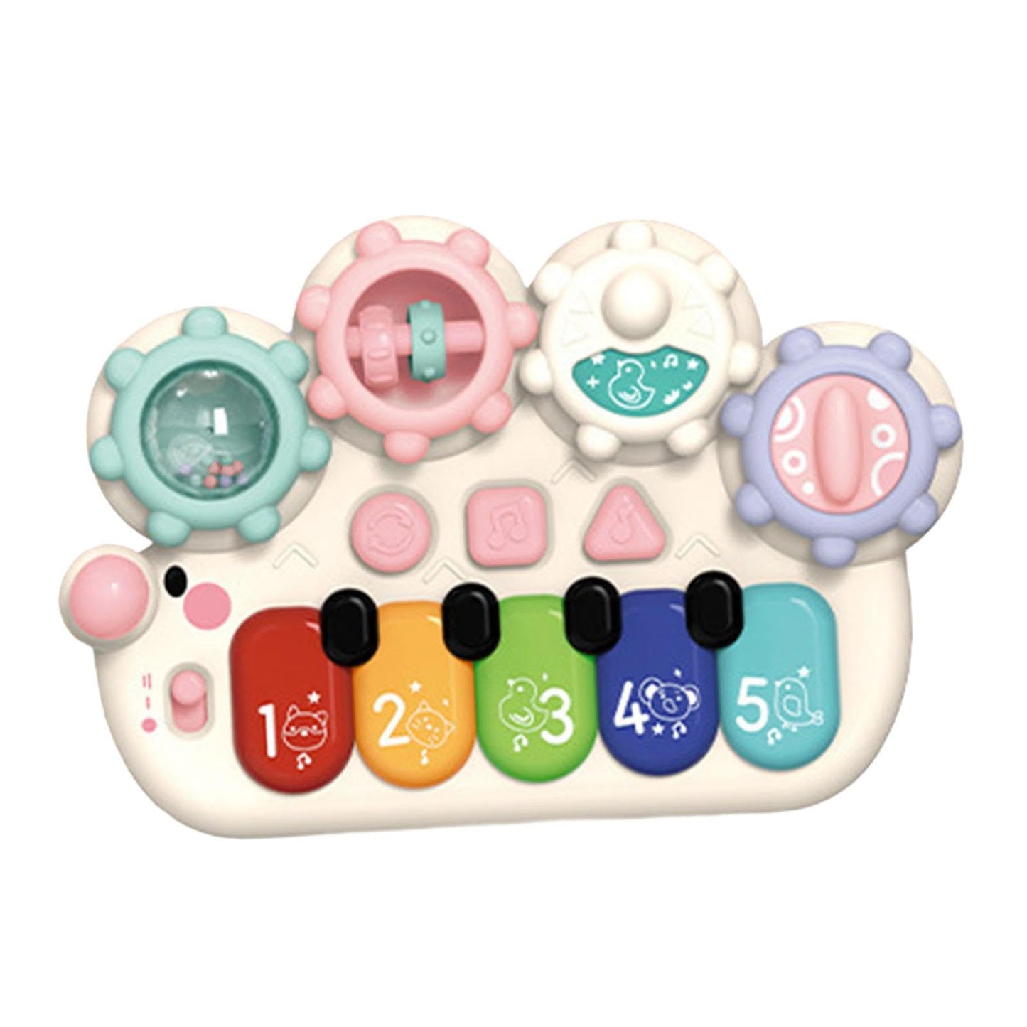 Bnf Light Up Music Baby Toys Early Learning Cartoon For Toddlers Babies Birthday Whitebaby | Toys For Baby | Developmental Baby 