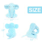 Weigedu 13' Blue Elephant Stuffed Animal - Plush Toy For Boys, Girls, Kids, Baby Shower, Bedtime, Birthday