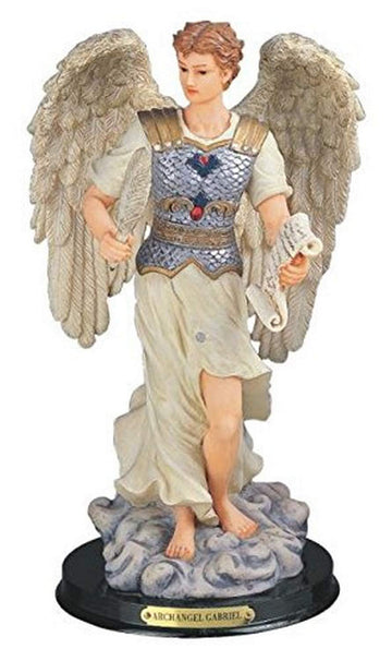 Stealstreet Ss-G-312.54 Archangel Gabriel Holy Figurine Religious Decor, 12''