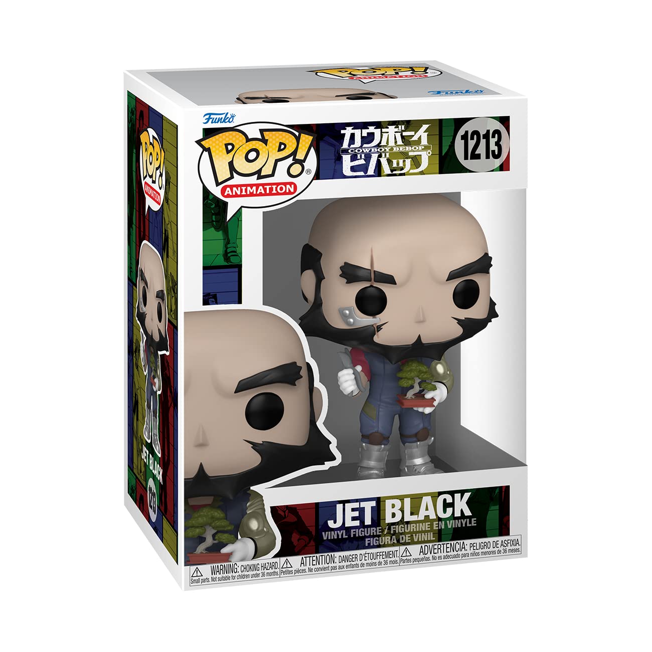 Funko Pop! Animation: Cowboy Bebop - Jet With Bonsai
