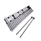 Foldable 30 Note Glockenspiel Xylophone Frame Aluminum Bars Educational Percussion Musical Instrument Gift With Carrying Bag