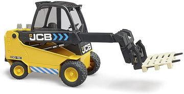 Bruder - Jcb Teletruk With Pallet (02512) - For Ages (4) And Up - Compatible With Bworld Figures