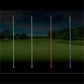 LED 78 Inch White Flag Stick