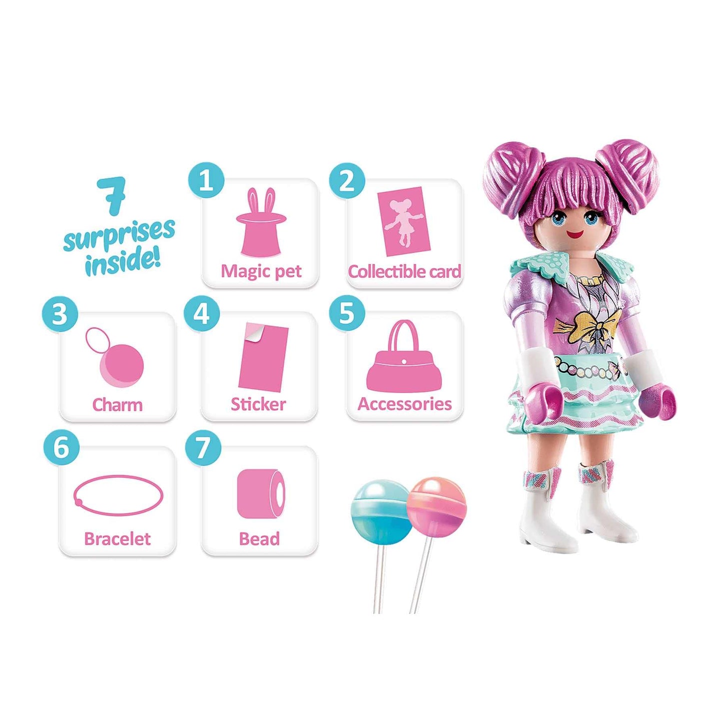 Playmobil Everdreamerz Rosalee With Candy Charm & 7 Surprises