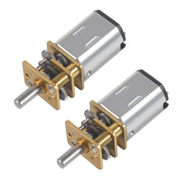 4Pcs Dc 6V 1000Rpm Gear Motor Full Metal Geared Mini Micro Gear With Gearwheel 1000Rpm N20 Speed Reduction Motor For Diy Rc Toys