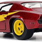 Jada Toys Dc Comics 1:32 1973 Chevy Camaro Die-Cast Car With The Flash Die-Cast Figure, Toys For Kids And Adults, Red