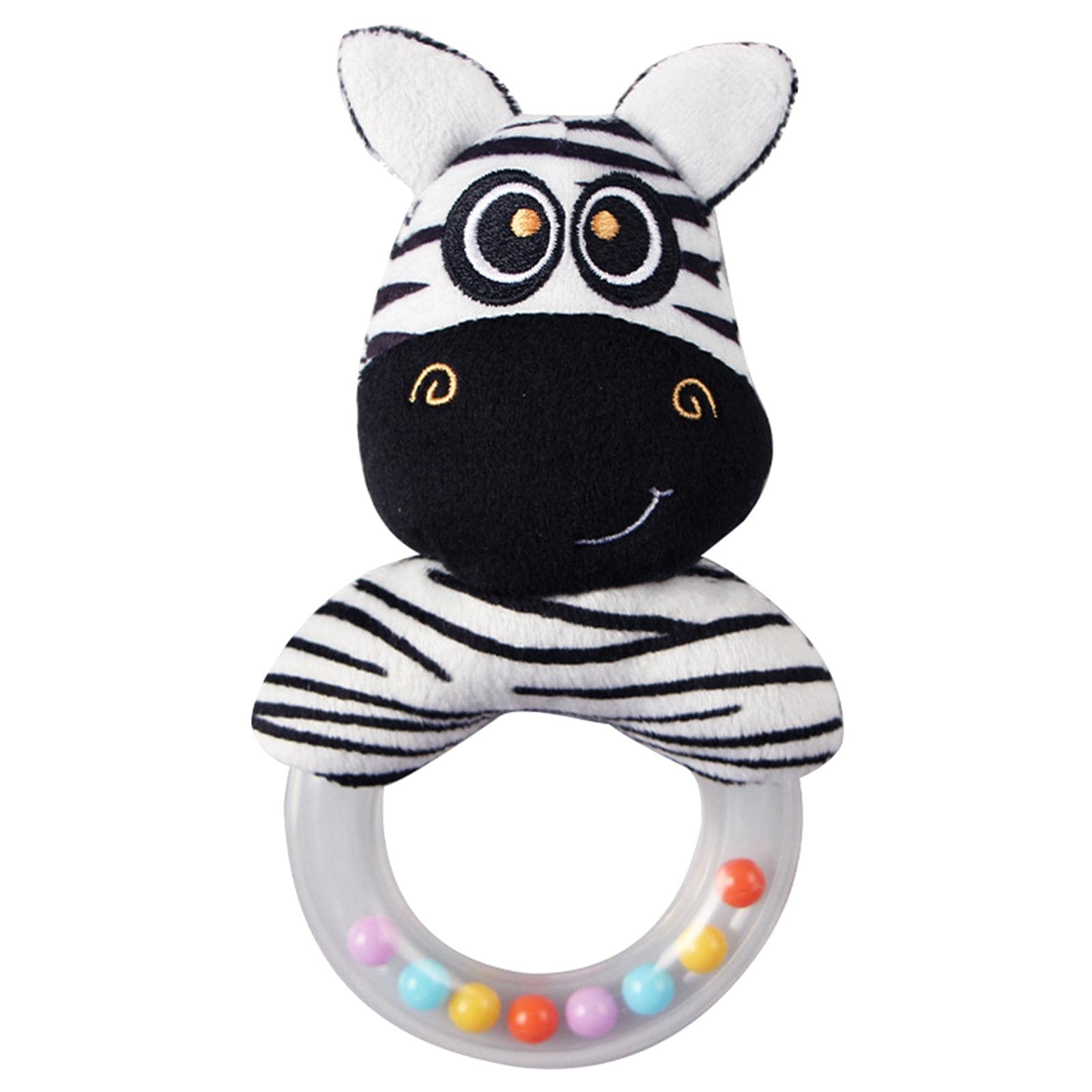 Loom Tree Baby Rattle Handbell Toys Tambourine For Car Seat Girls Boys Toys Zebra | Toys For Baby | Developmental Baby Toys