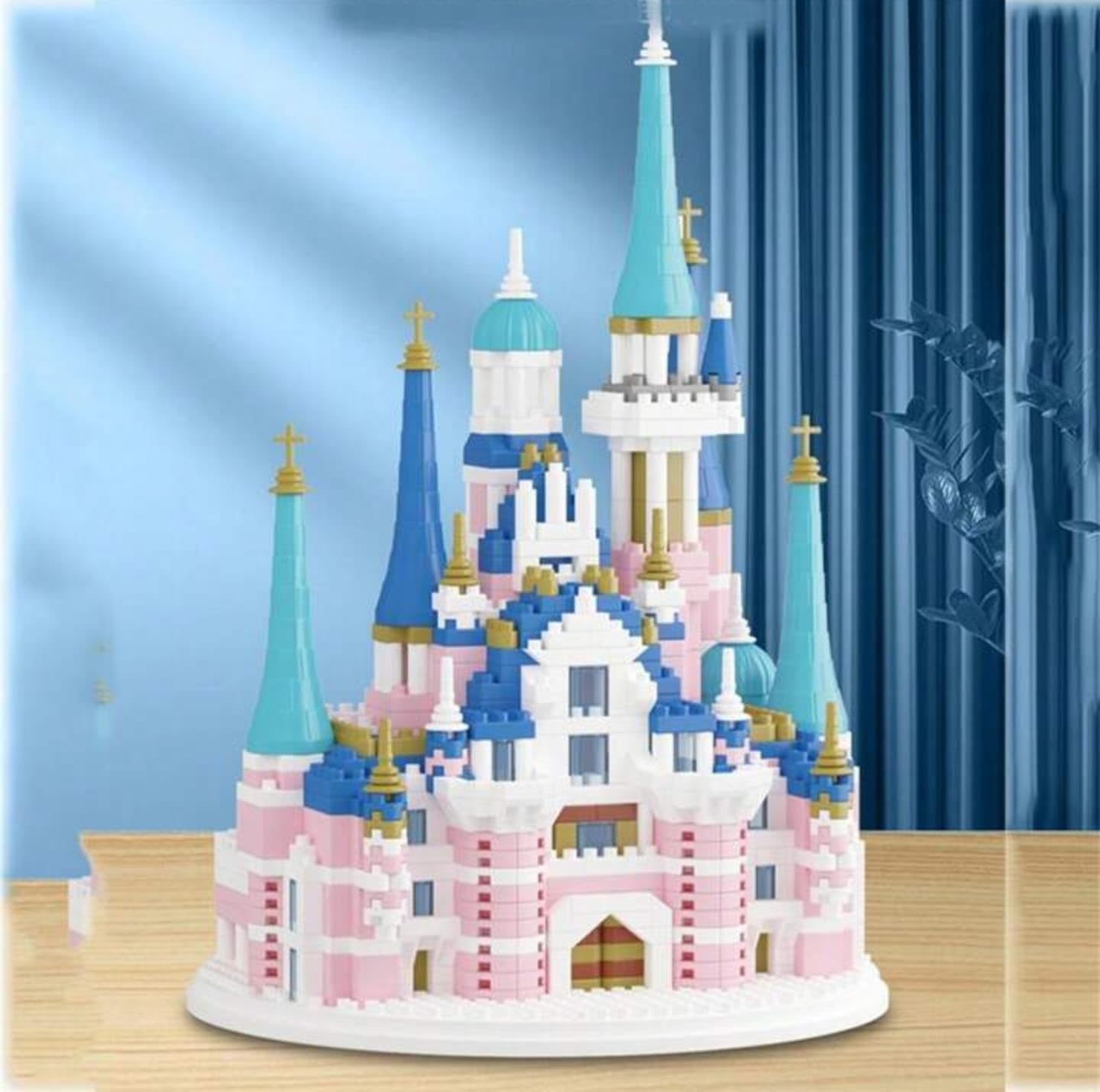 Tagner Cartoon Fantasy Castle Building Block Set  1300+ Pcs Architecture Brick Toy | Stem Educational Interlocking Construction