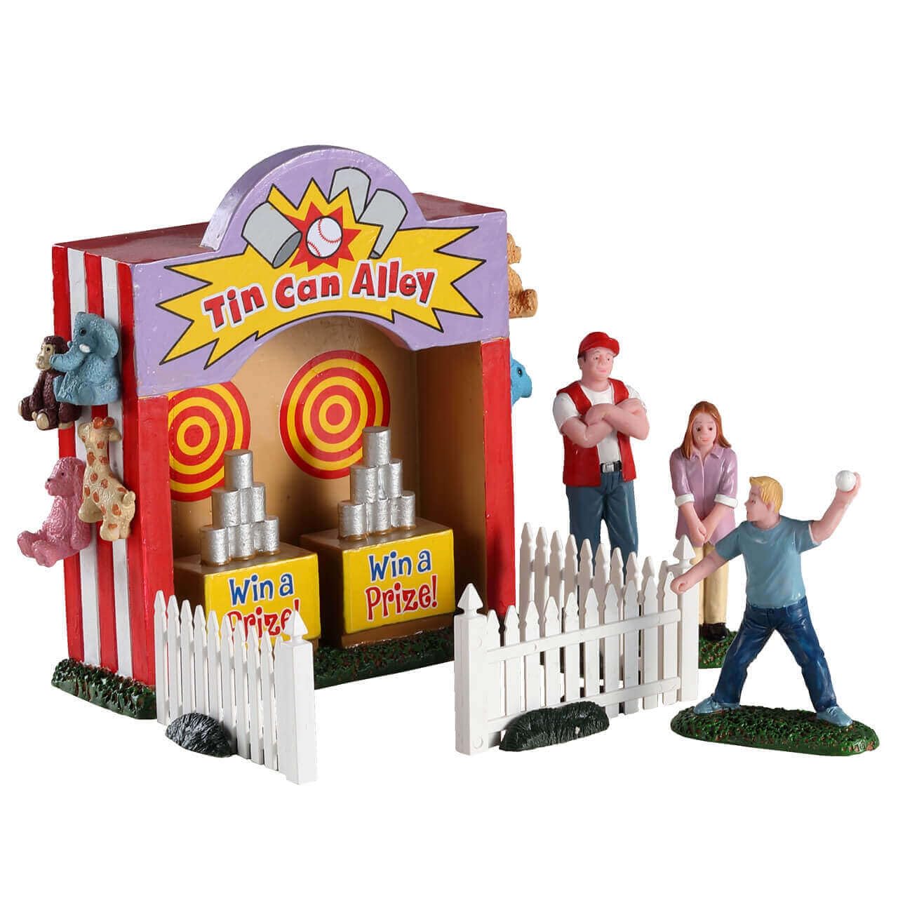 Lemax Tin Can Alley, Set Of 7#93429