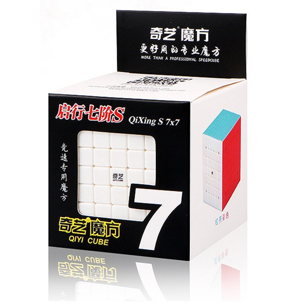 Cuberspeed Qiyi 7X7X7 V2 Speed Cube Stickerless Speed Cube Qixing S2 7X7 Speed Cube Puzzlespeed Cube