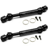 2 Pcs Steel 100MM-135MM Drive Shafts for 1/10 Axial Wraith/SCX10/Dingo/D90 RC Crawler Car (100MM-135MM)