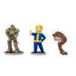 Toynk Fallout T-51 Power protective covering and Vault Boy (Classic) 3-Inch Mini Figure Set 2-Pack for mature-themeds | Includes Build-A-Figure Deathclaw Piece