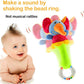 Chafin Baby Soft Rattles Shaker, Infant Developmental Hand Grip Baby Toys, Cute Stuffed Animal With Sound For 3 6 9 12 Months An