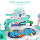 Magnetic Baby Fishing Toy Set, 3 In 1 Fishing Game For Toddlers & Kids With Slideway & Music Story, 10 Fish, 3 Dolphins, 2 Toy F