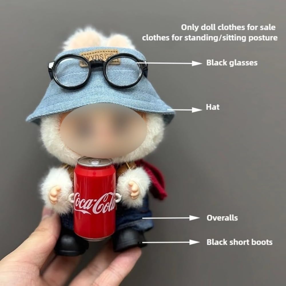 Clothes for BuBu Doll Magician Outfit 3 -Piece Set (Sitting & Standing Compatible) (Blue)