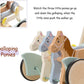 Wooden Galloping Ponies 2-in-1 Push & Pull Learning Walker