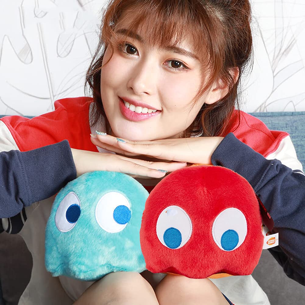 6In Red Pac Plush Toy,Ghost Stuffed Plush Animal, Plush Toy Anime Very Cute And Soft Plush Plush Doll, Gifts For Boys Girls.
