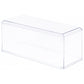 Pioneer Plastics 355C Clear Plastic Display Case For 1:18 Scale Cars, 13'' W X 5.5'' D X 5'' H (Mailer Box), Pack Of 4